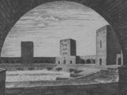 Blick in den Ehrenhof